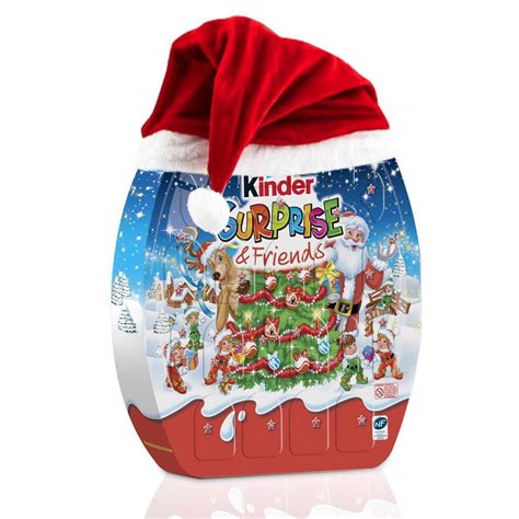 calendrier de l avent kinder personnalisé 2024