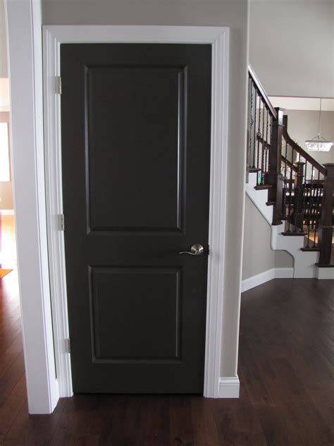 Beautify Your Contemporary Interior Design With Black Interior Doors
