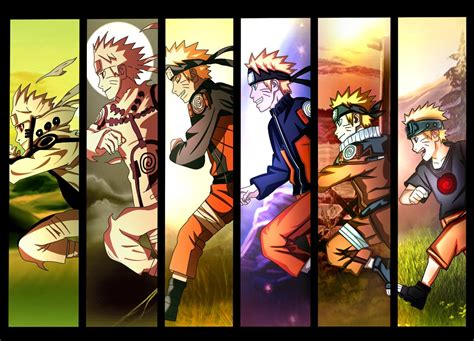 If there is no picture in this collection that you like, also look at other collections of backgrounds on our site. Uzumaki Naruto, Time, Anime boys, Evolution, Running ...