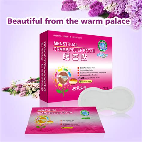 Free Samples Instant Self Heating Woman Menstrual Cramp Pain Patch Buy Cramp Pain Patch Woman