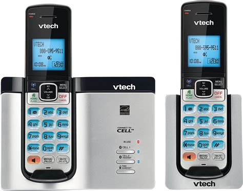 Vtech Dect 60 2 Cordless Phones With Bluetooth Connect To Cell Caller