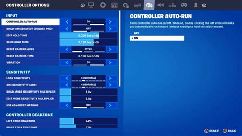 the best fortnite controller settings and sensitivity configuration