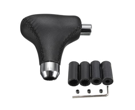 Universal Automatic Gear Shift Knob Stick Lever Shifter With 4 Adaptors