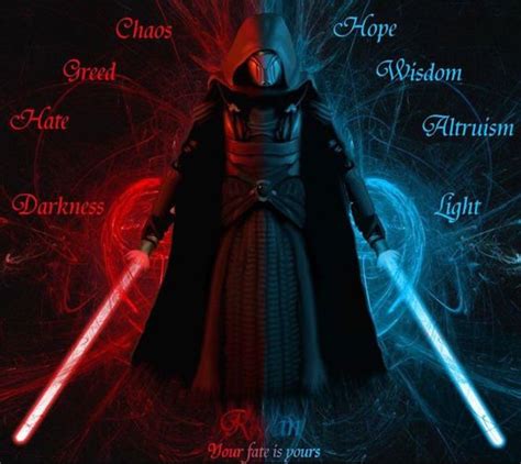 Darth Revan The Walker Of Both The Light Nd The Dark The