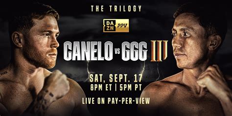 Watch Canelo Vs Ggg 3 Live On Pay Per View