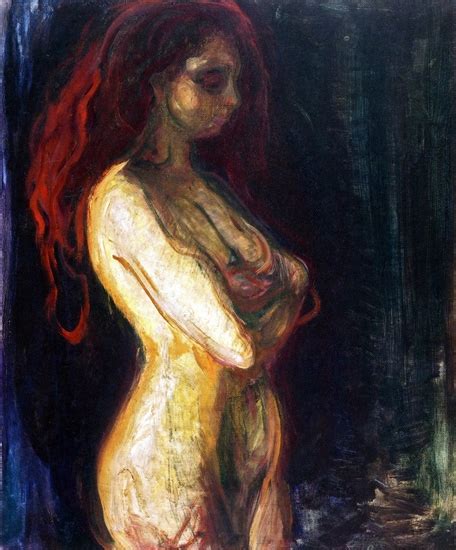 Nude In Profile By Edvard Munch Oil Painting Reproduction Kosh Mart