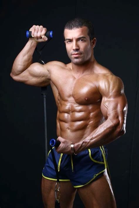 Aesthetic Muscle Bodybuilder Great Abs Male Fitness Model Male