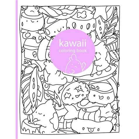 Kawaii Coloring Book Kawaii Coloring Book Tokidoki Coloring Book