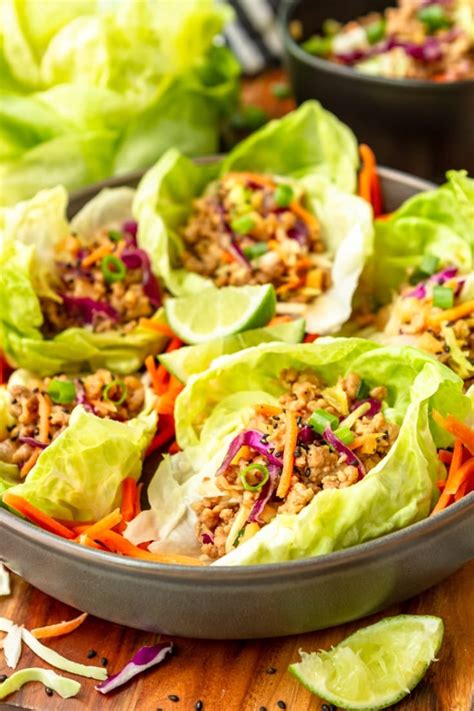 Quick And Easy Asian Ground Pork Lettuce Wraps Unsophisticook