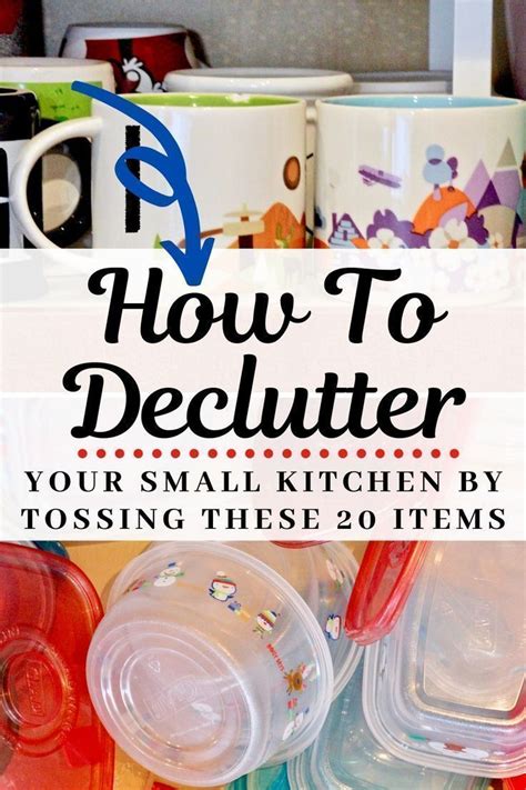 How To Declutter Your Kitchen By Tossing These 20 Items Declutter