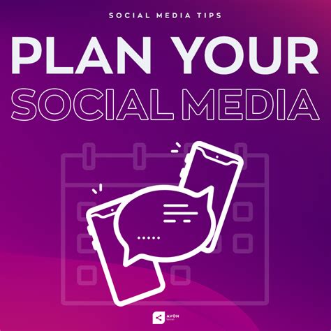 why you should plan your social media avon social