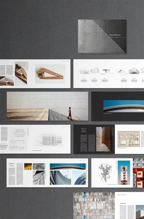 Architecture Template Kit For Indesign Presentation And Branding