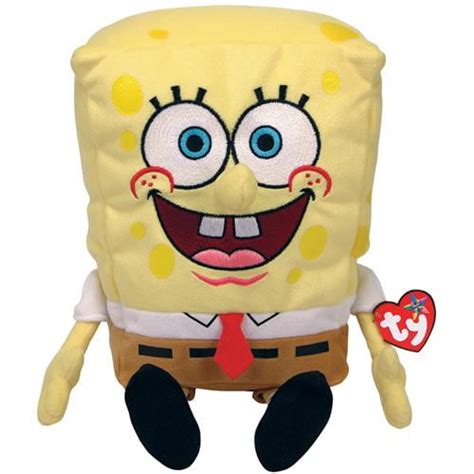 Ty Beanie Babies Spongebob Squarepants Rare 8 Inch Plush