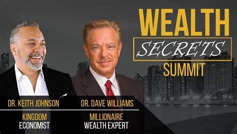 Wealth Secrets Summit Millionaire Mentor Dr Dave Williams Dr