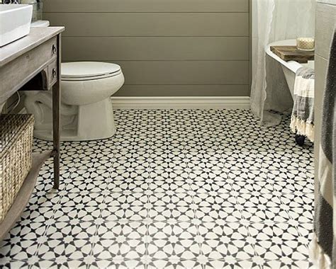 Vintage Bathroom Floor Tile Pattern Vintage Bathroom Remodeling Ideas