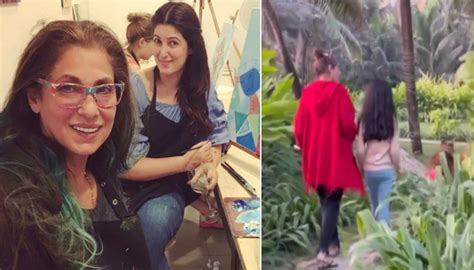 Twinkle Khanna Drops Glimpse Of Her Mother Dimple Kapadia And Daughter Nitaras Sweet Bond Sonic