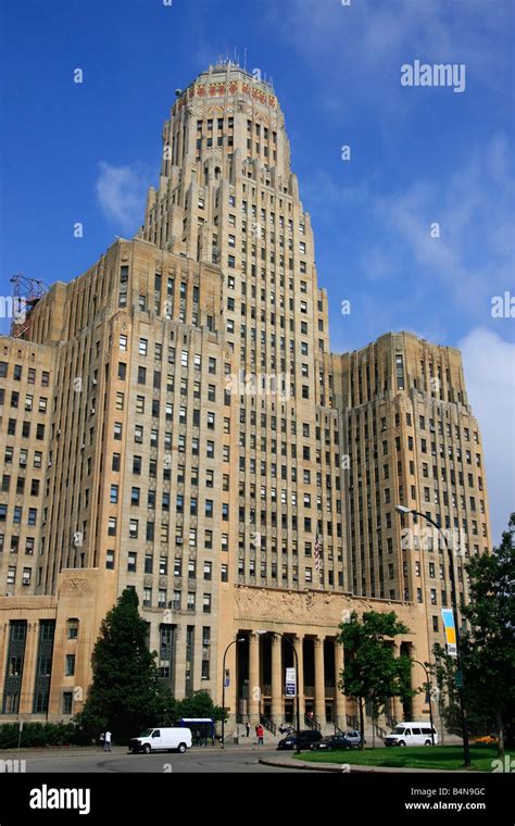 The City Hall In Buffalo Ny In Usa Stock Photo Alamy