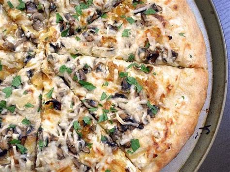 Caramelized Onion And Mushroom White Pizza Budget Bytes