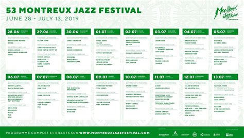 53th Montreux Jazz Festival Stadtkonzerte