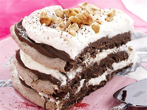Layers Of Decadent Chocolate And Coffee Cream Are Combined With Light
