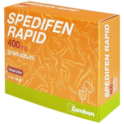 Spedifen Rapid 400 Mg Granulátum 12x Mpatikahu