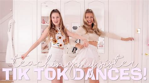 Teaching My Old Big Sister Tik Tok Dances 😂🤦🏼‍♀️ Cocos World Youtube