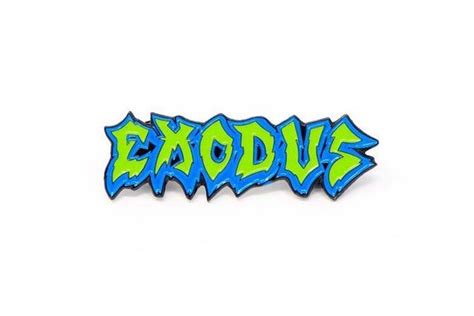 Exodus Fabulous Disaster Enamel Pin Etsy Enamel Pins Cool Pins And