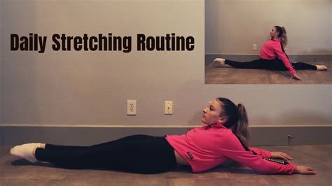 Daily Stretching Routine To Become More Flexible Fast Youtube