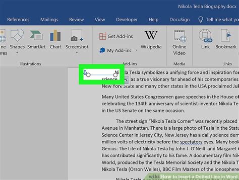 You do know how to add a line in word. 3 Simple Ways to Insert a Dotted Line in Word - wikiHow