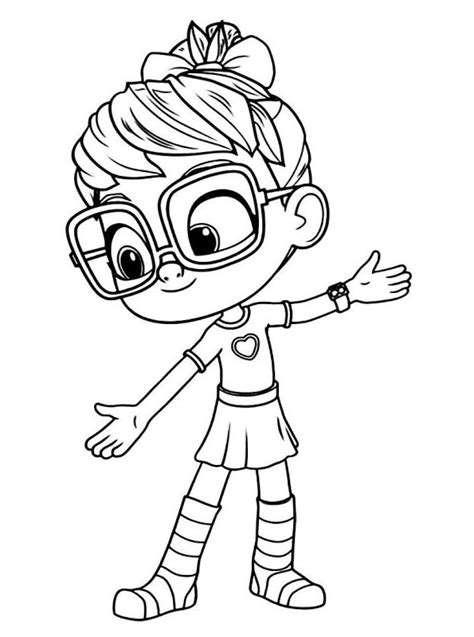 kids  funcom coloring page abby hatcher abby hatcher
