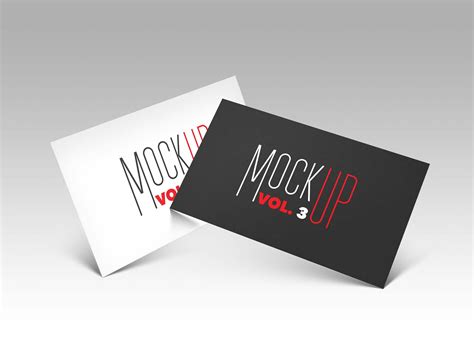 The realistic hands and custom background option add to the total effect. Free Business Card Mockup (PSD)