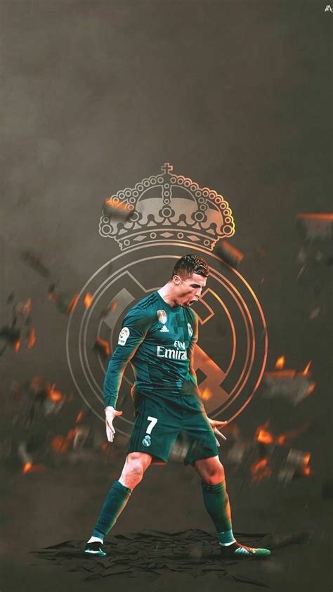 Ronaldo In Real Madrid Jersey Wallpapers Download Mobcup