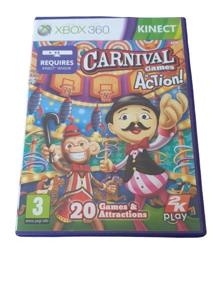 Xbox 360 Carnival Games In Action Kinect Gra X360 Stan Używany 2999