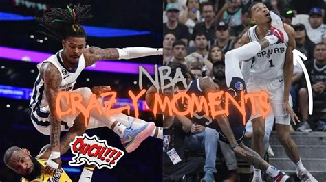 NBA UNBELIEVABLE MOMENTS Nba YouTube