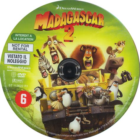 Бен стиллер, крис рок, дэвид швиммер и др. Sticker de Madagascar 2 - Cinéma Passion