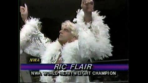 Championship Ric Flair Vs Sting Worldwide Feb Th Youtube