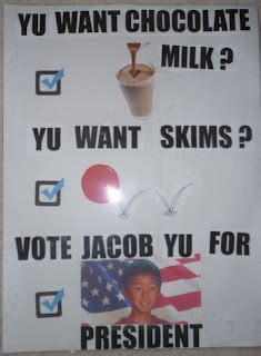 spazzy mommy jacobs student council president campaign