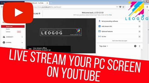 Adding more than 5 audio tracks could result in stream instability and. HOW TO LIVE STREAM PC SCREEN ON YOUTUBE - YouTube