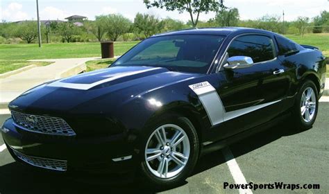 2013 Ford Mustang Racing Stripe Vinyl Graphic Products Custom Graphics