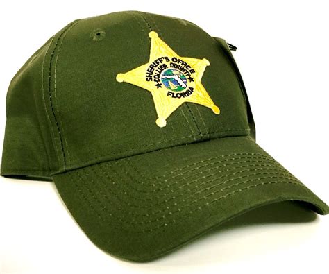 The new 5.11 tactical hats for Collier County Sheriff's Office are now
