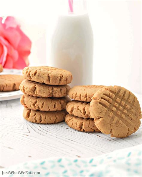 Peanut Butter Cookies Gluten Free Vegan And Refined Sugar Free Just What We Eat