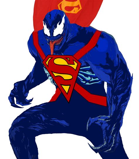 Venom Superman By I Am So Original On Deviantart