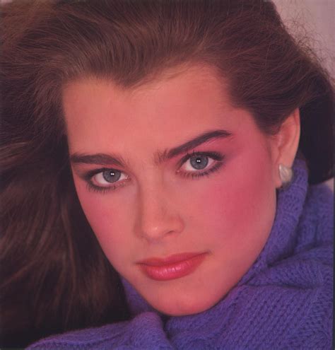 Brooke Shields By John Stember For Glamour 1980 Brooke Shields
