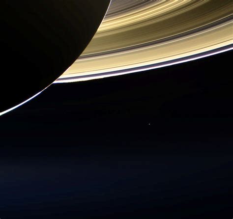 Our Home The Earth As Seen From Saturn And Mercury Americaspace