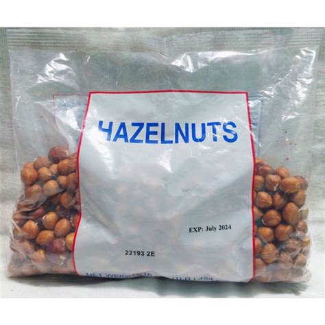 Raw Hazelnuts Imported From Usa G Shopee Philippines