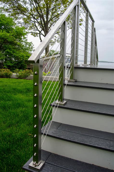 Cable Railing Systems For Stairs Stainless Steel Cable Railing For