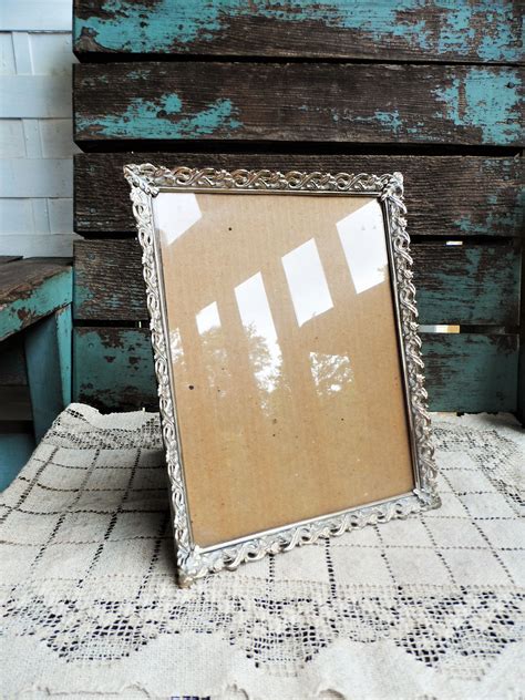 Vintage Mid Century Metal Picture Frame Ormolu Baroque French Etsy