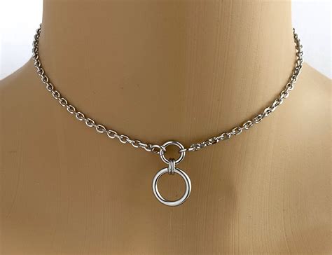 Submissive Day Collar 247 Wear Bdsm O Ring Discreet Etsy Ireland