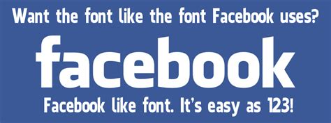 Free Facebook Font Facebook Letter Faces Font Utopia Magazine