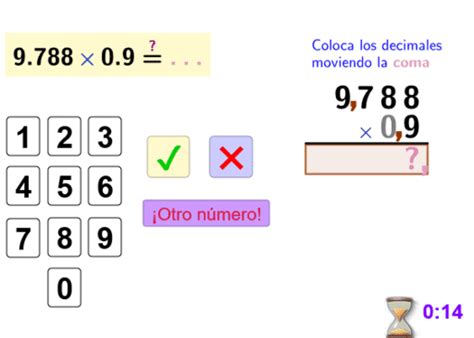 Decimales En Los Dos Factores Por Una Cifra Geogebra